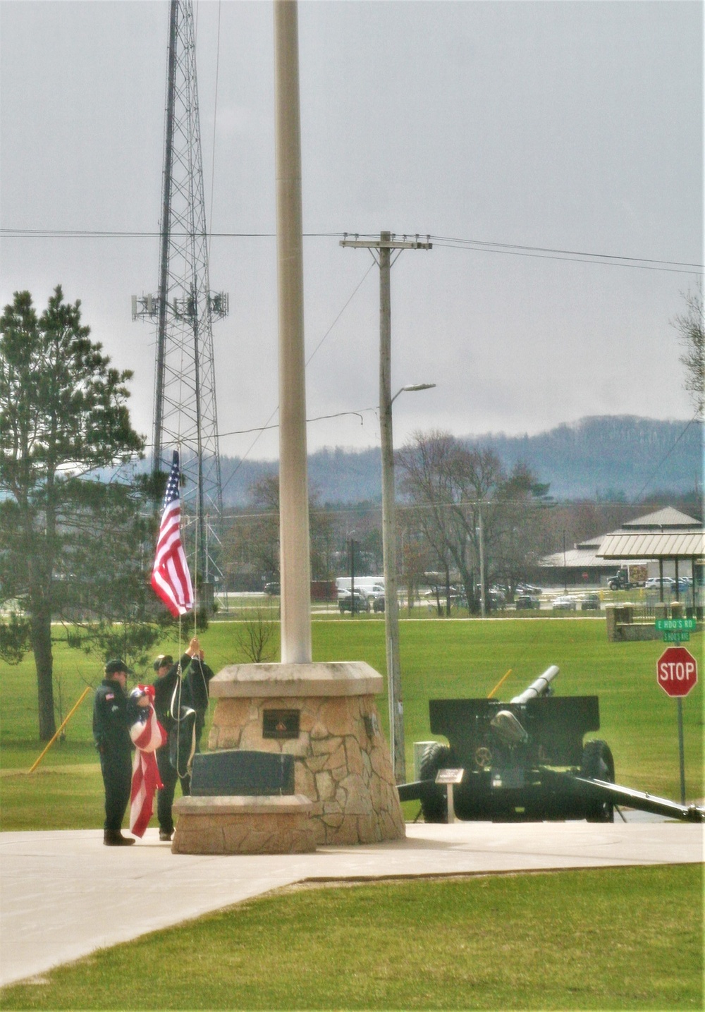 Fort McCoy police officers complete flag duty