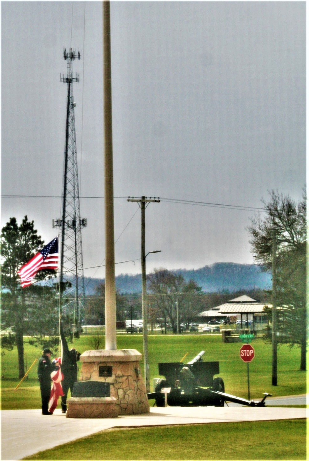 Fort McCoy police officers complete flag duty