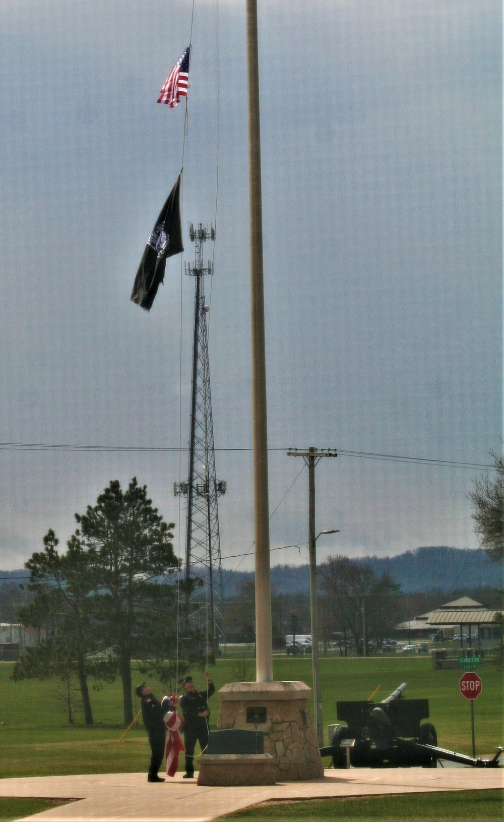 Fort McCoy police officers complete flag duty