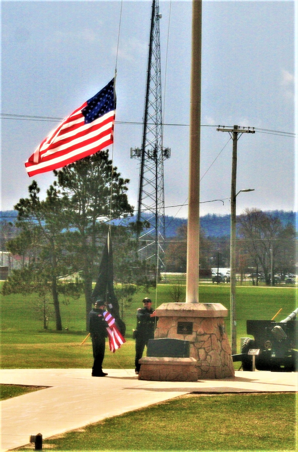 Fort McCoy police officers complete flag duty