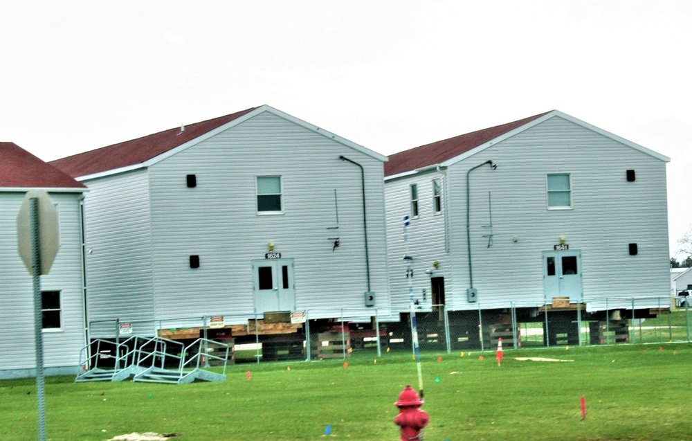 Relocated World War II-era barracks ready for continued work at Fort McCoy