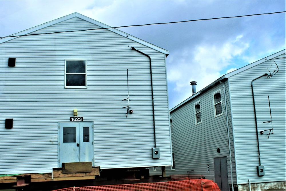 Relocated World War II-era barracks ready for continued work at Fort McCoy