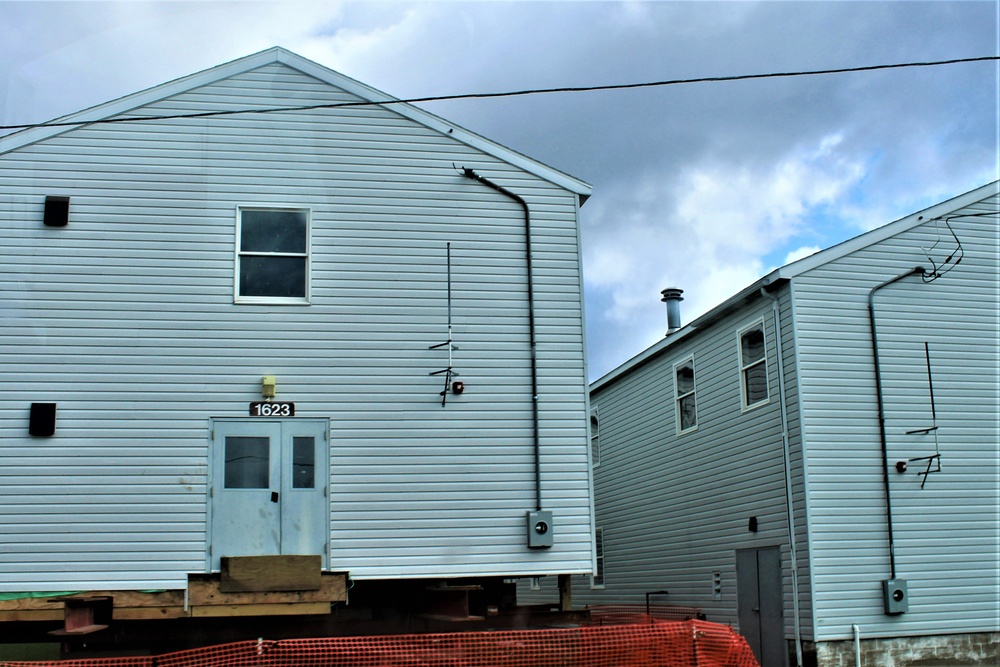 Relocated World War II-era barracks ready for continued work at Fort McCoy