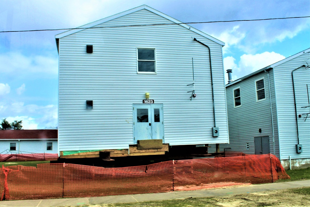 Relocated World War II-era barracks ready for continued work at Fort McCoy