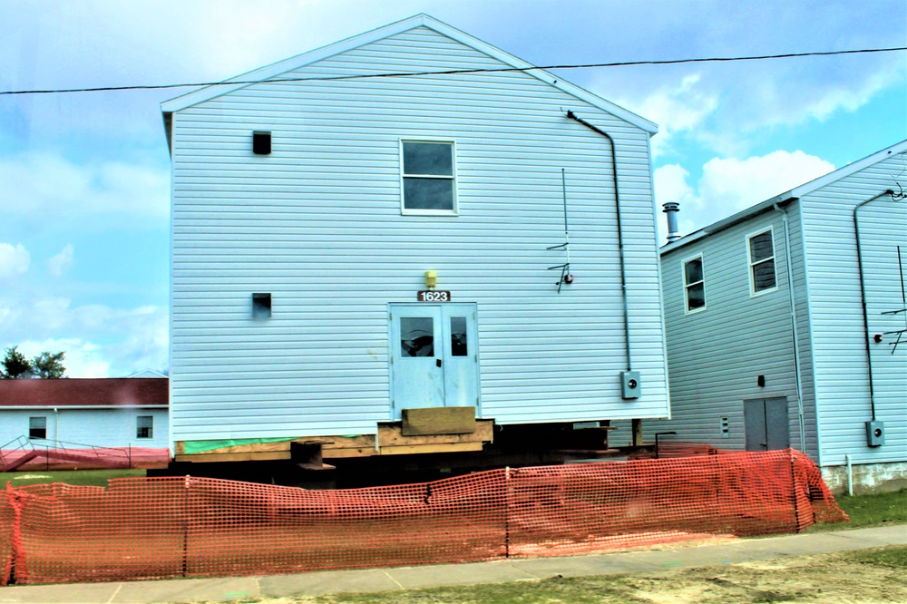 Relocated World War II-era barracks ready for continued work at Fort McCoy