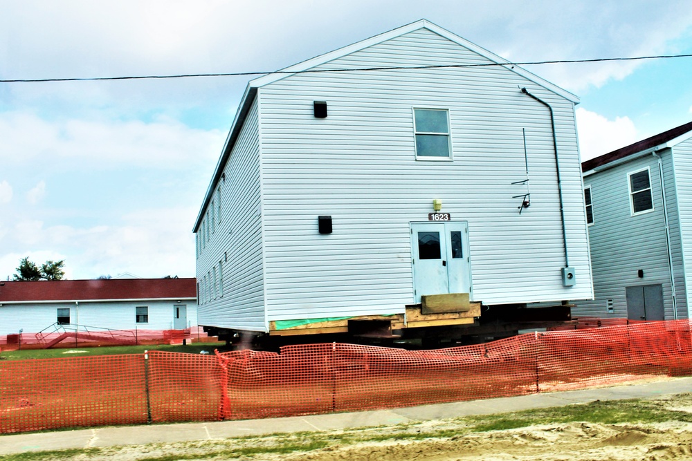 Relocated World War II-era barracks ready for continued work at Fort McCoy