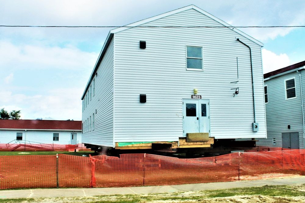 Relocated World War II-era barracks ready for continued work at Fort McCoy