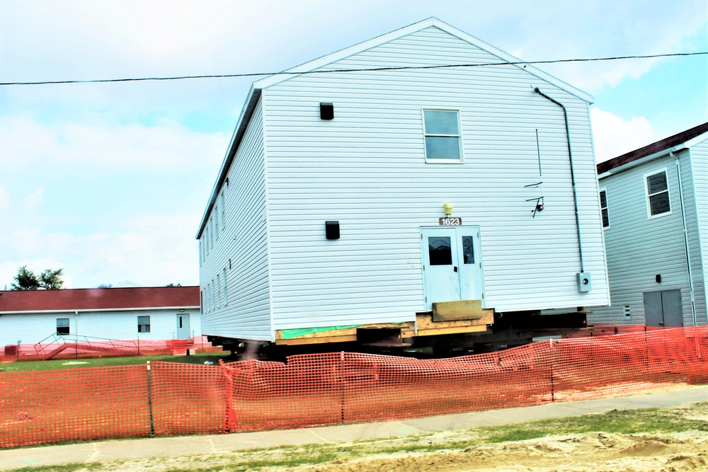 Relocated World War II-era barracks ready for continued work at Fort McCoy