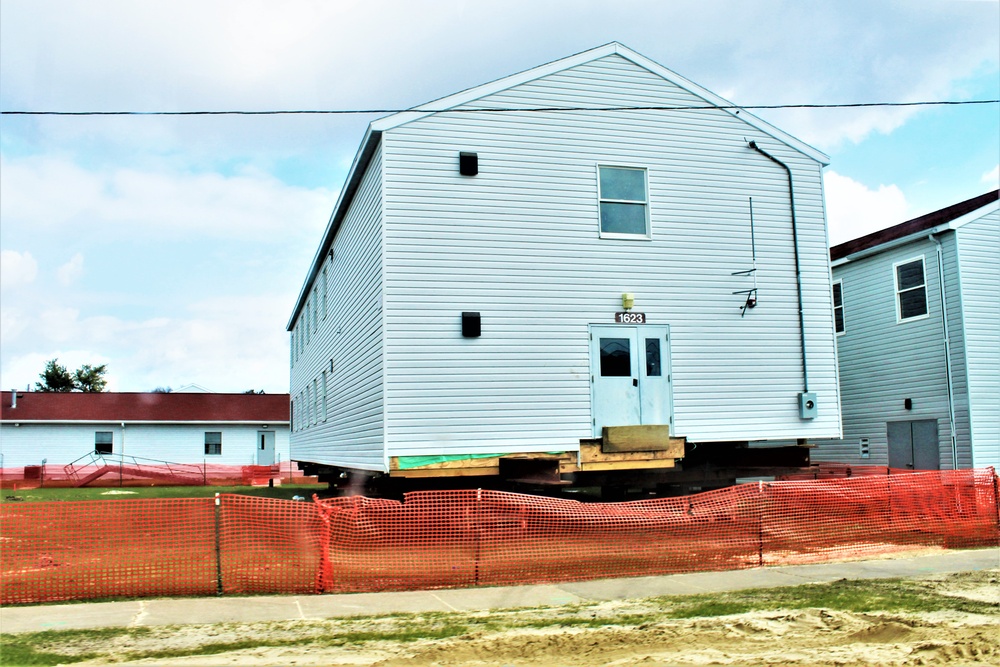 Relocated World War II-era barracks ready for continued work at Fort McCoy