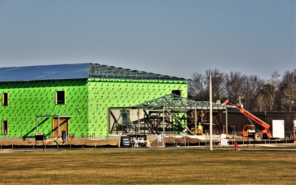 April 2023 construction operations of $11.96 million transient training brigade headquarters at Fort McCoy