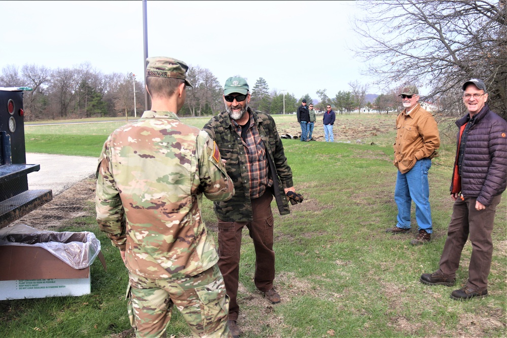 Fort McCoy community plants more than 500 trees for 2023 Arbor Day event