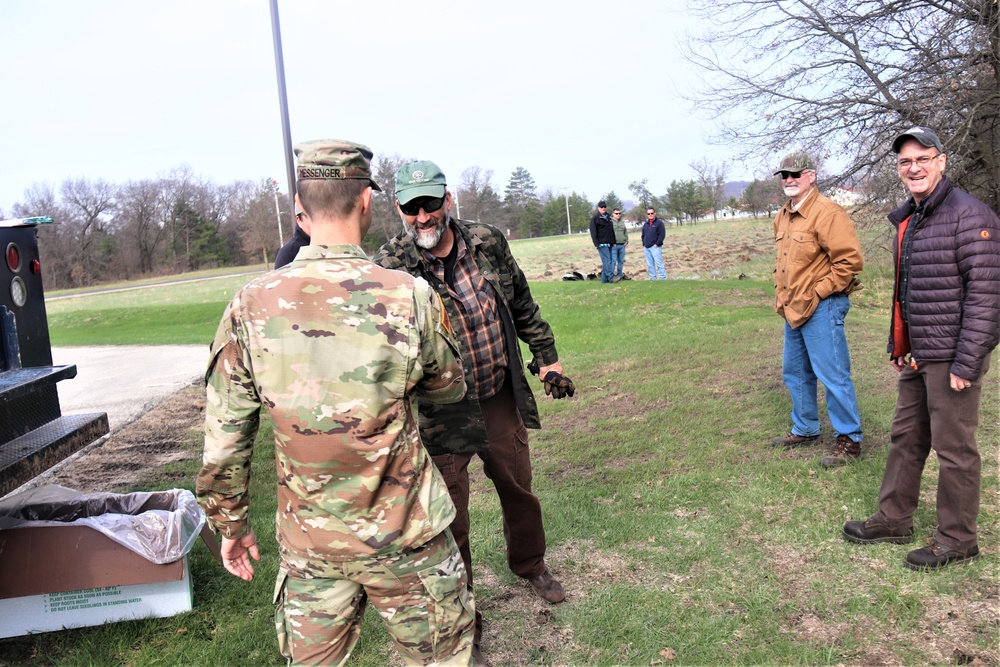 Fort McCoy community plants more than 500 trees for 2023 Arbor Day event