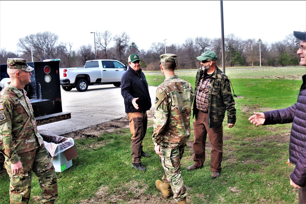 Fort McCoy community plants more than 500 trees for 2023 Arbor Day event