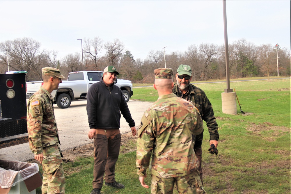 Fort McCoy community plants more than 500 trees for 2023 Arbor Day event