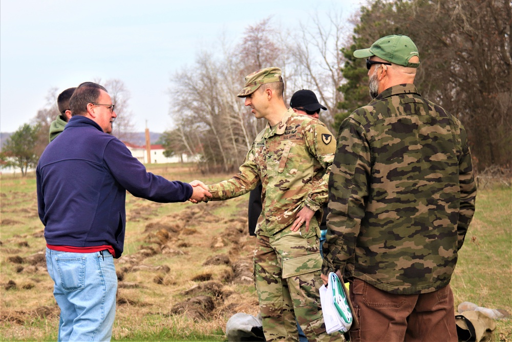 Fort McCoy community plants more than 500 trees for 2023 Arbor Day event