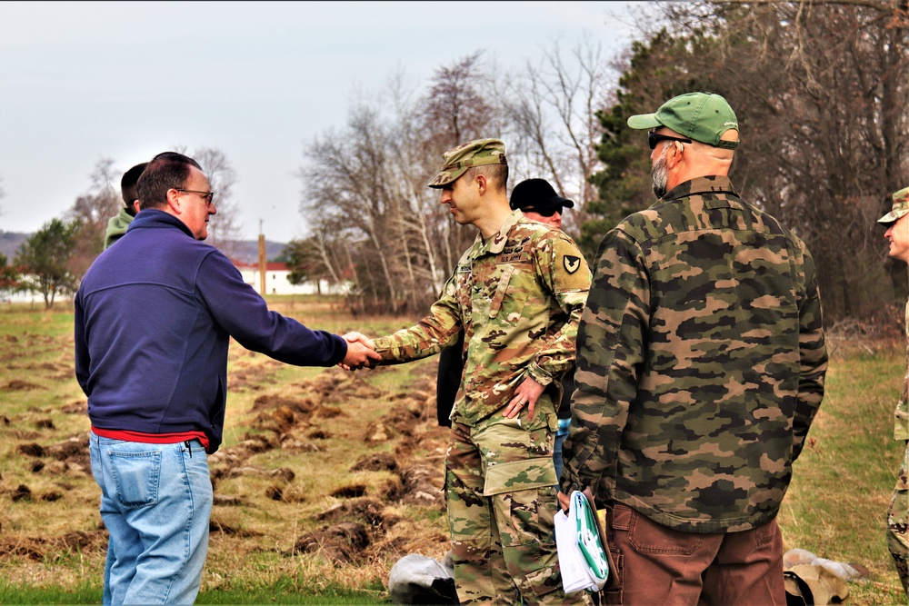 Fort McCoy community plants more than 500 trees for 2023 Arbor Day event