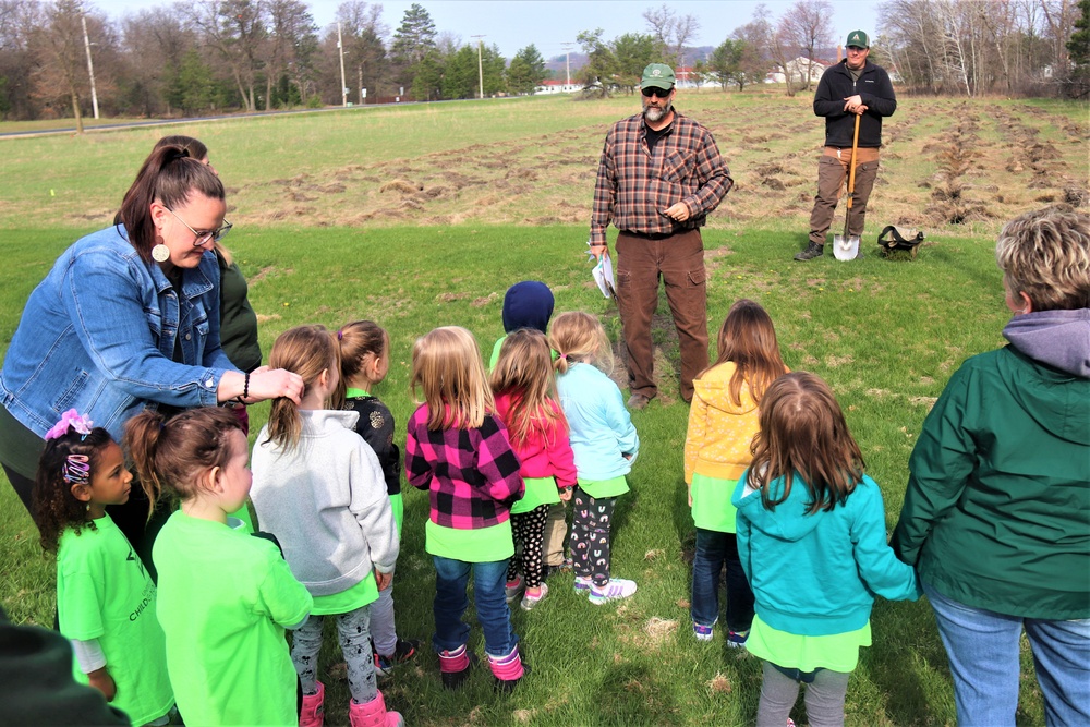 Fort McCoy community plants more than 500 trees for 2023 Arbor Day event