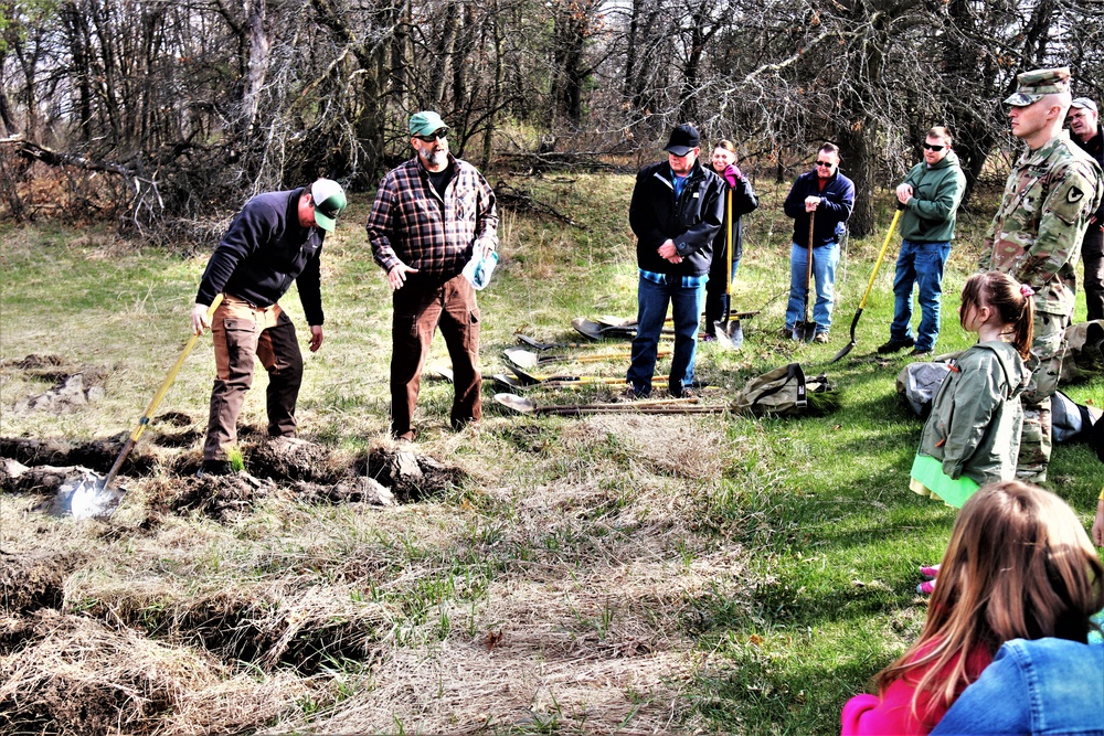 Fort McCoy community plants more than 500 trees for 2023 Arbor Day event