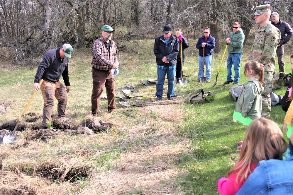 Fort McCoy community plants more than 500 trees for 2023 Arbor Day event