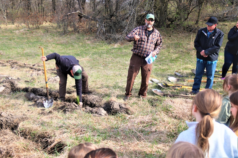 Fort McCoy community plants more than 500 trees for 2023 Arbor Day event