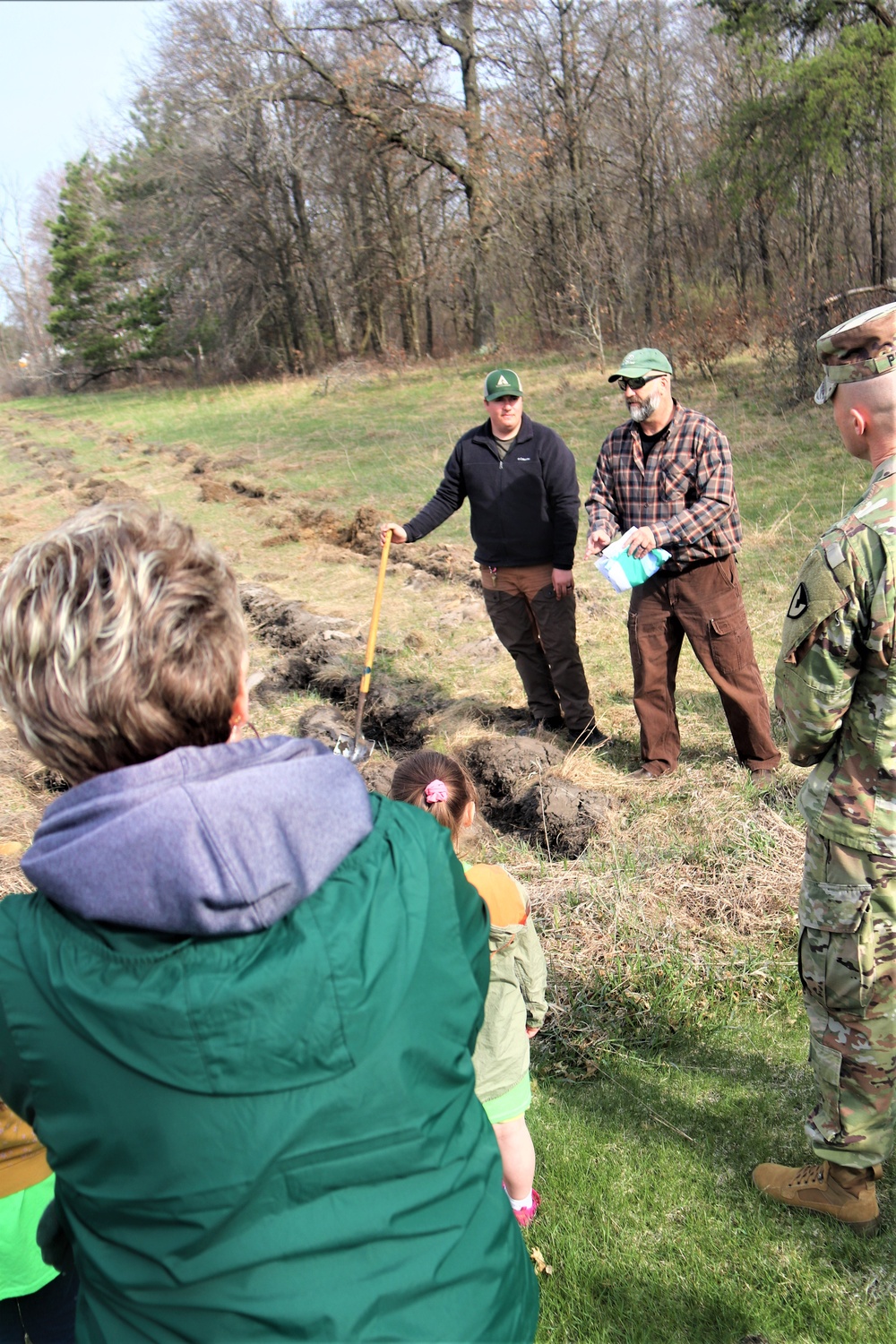 Fort McCoy community plants more than 500 trees for 2023 Arbor Day event