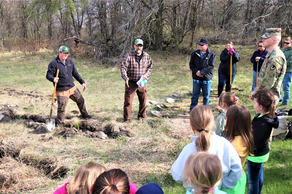 Fort McCoy community plants more than 500 trees for 2023 Arbor Day event