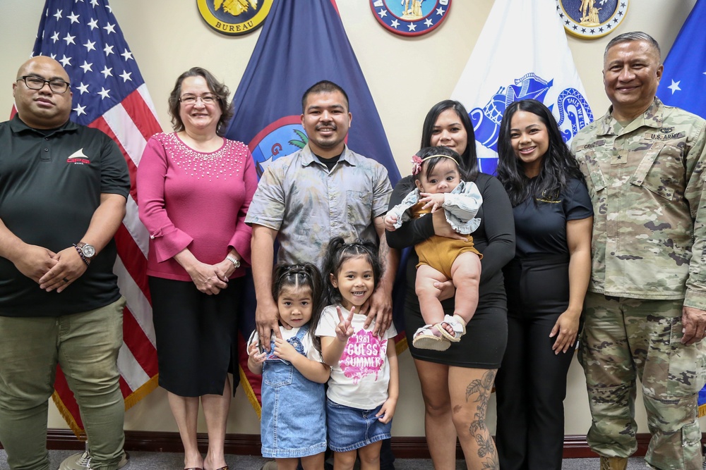 Guam Guard enlists first GED+ Program graduate