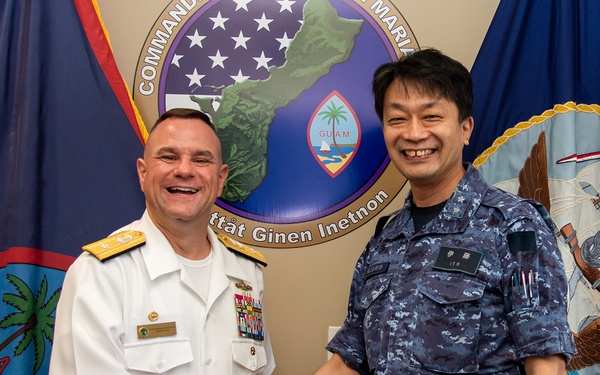 JMSDF RADM Ito Visits JRM