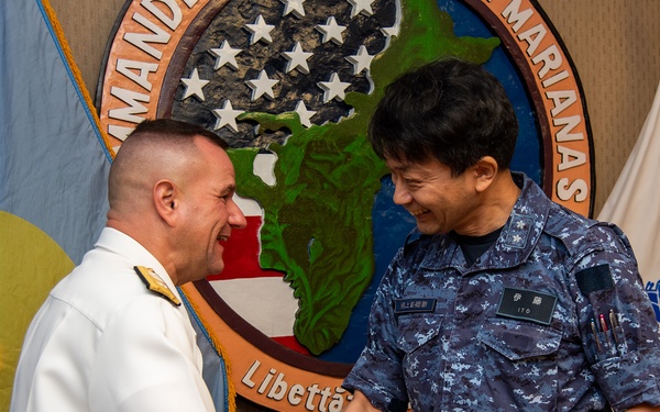 JMSDF RADM Ito Visits JRM