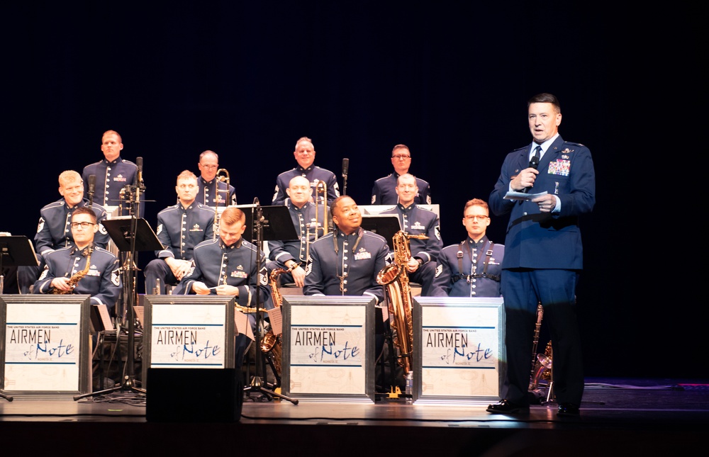 U.S. Air Force Band 'Airmen of Note' perform in York, Pennsylvania