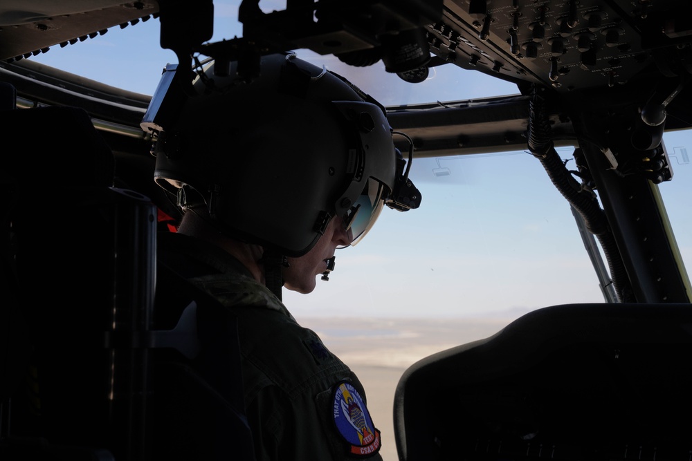 CSAR CTF training over Southern Nevada