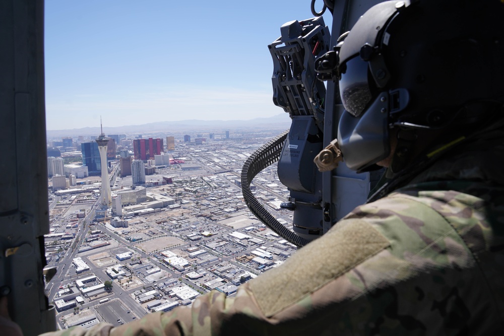 CSAR CTF training over Southern Nevada