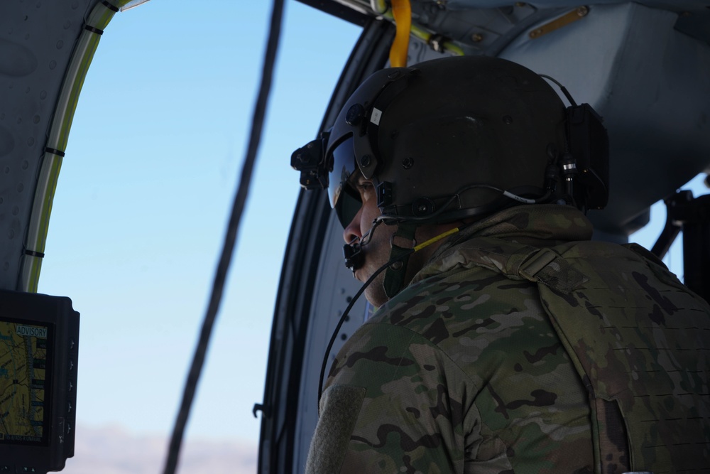 CSAR CTF training over Southern Nevada