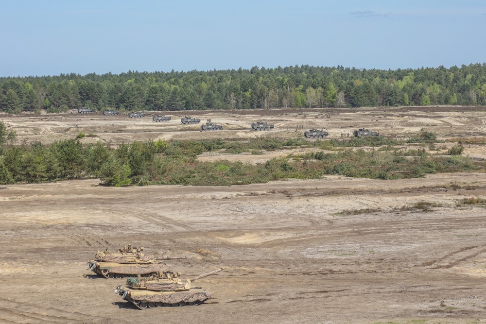 Anakonda23 Combined Arms Rehearsal Day 1