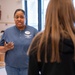 Great Falls High School visits Malmstrom Child Development Center