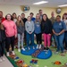 Great Falls High School visits Malmstrom Child Development Center