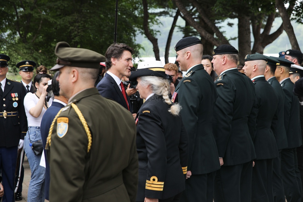 Canadian Prime Minister Honors the Fallen in Korea