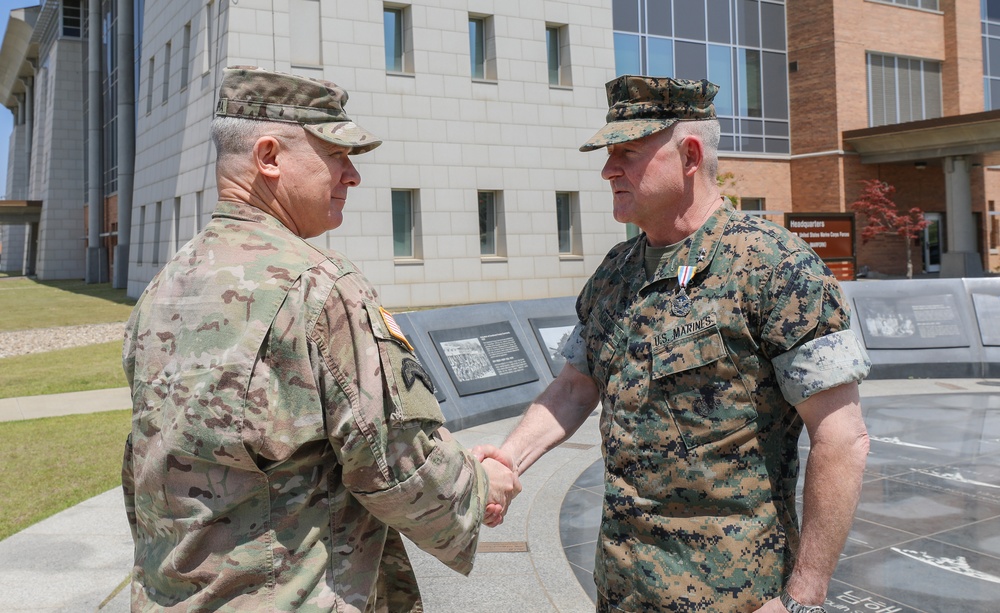 Marine Corps Major General Receives Defense Superior Service Medal