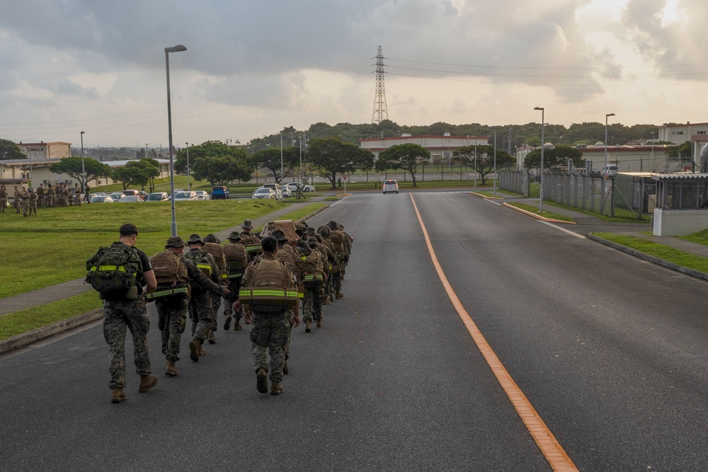 CLB 31 Corporals Course conditioning hike