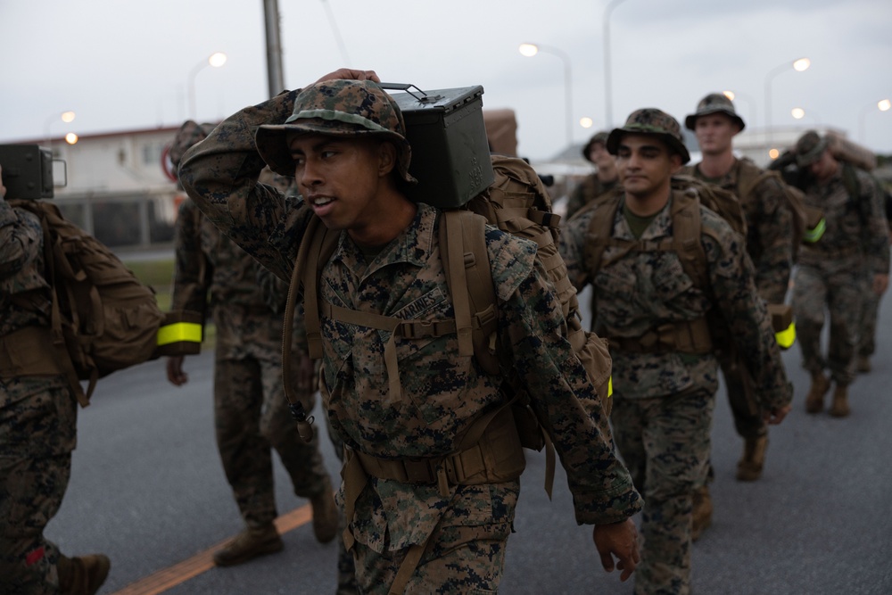 CLB 31 Corporals Course conditioning hike