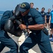 USS Paul Hamilton OC Spray Course