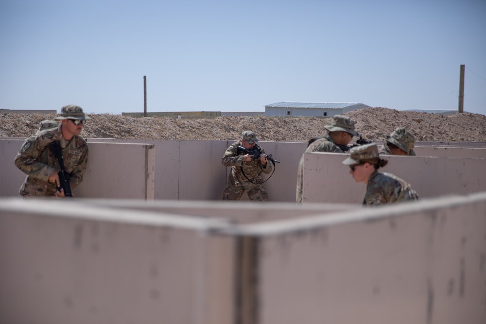 79th Infantry Brigade Combat Team and 272nd Chemical Company Conduct Infantry training