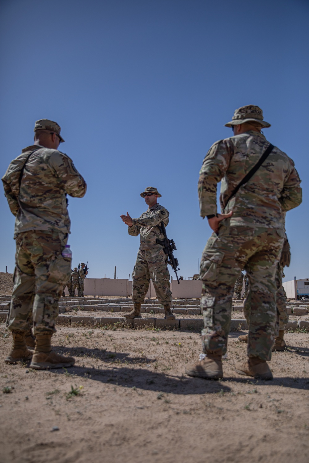 79th Infantry Brigade Combat Team and 272nd Chemical Company Conduct Infantry training