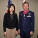 CSAF Brown meets Singapore Maj. Gen. Khong