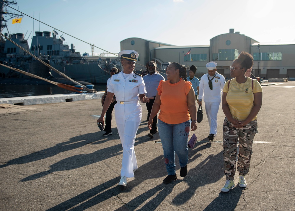 Chaplain's Ship Tour during Fleet Week Port Everglades