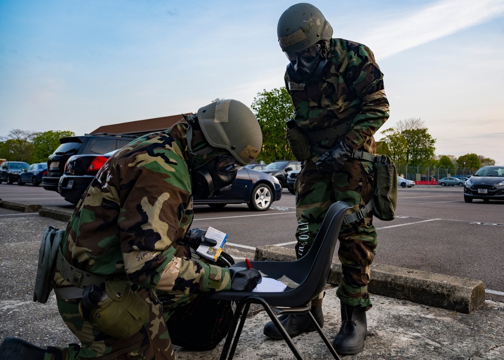 100th LRS Airmen secure base during exercise