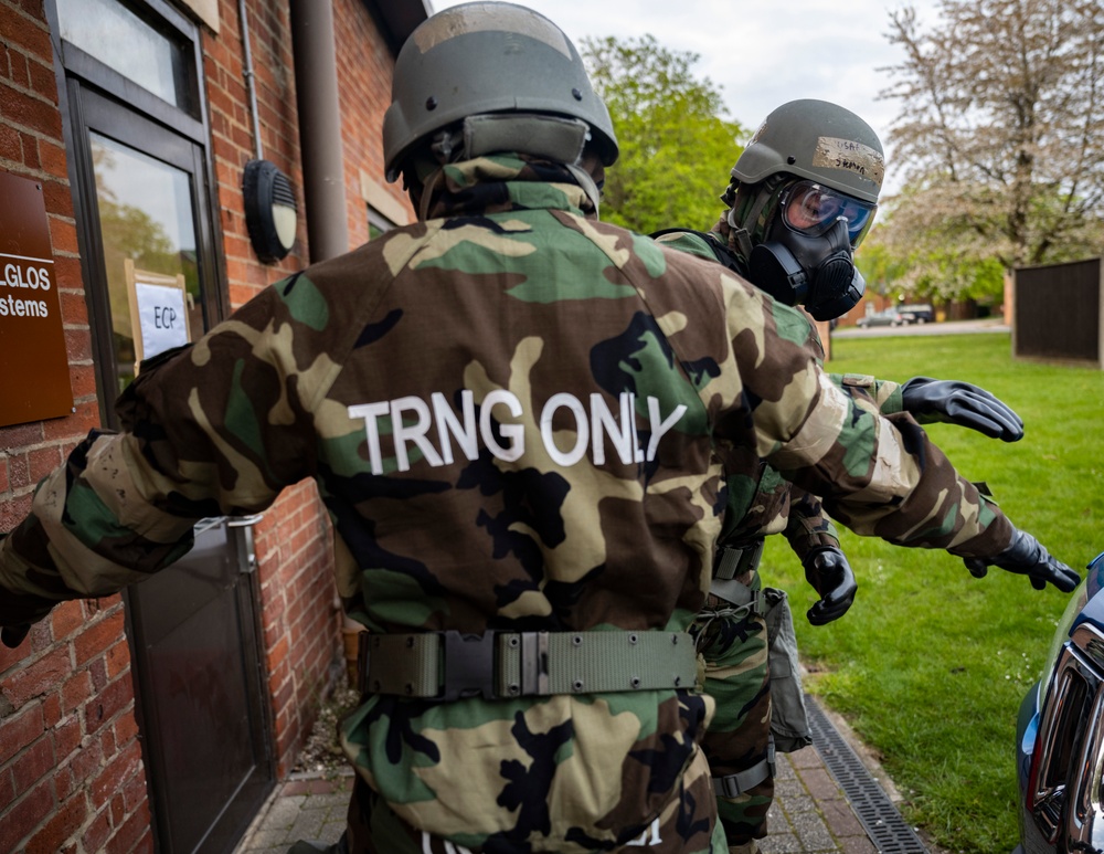 100th LRS Airmen secure base during exercise