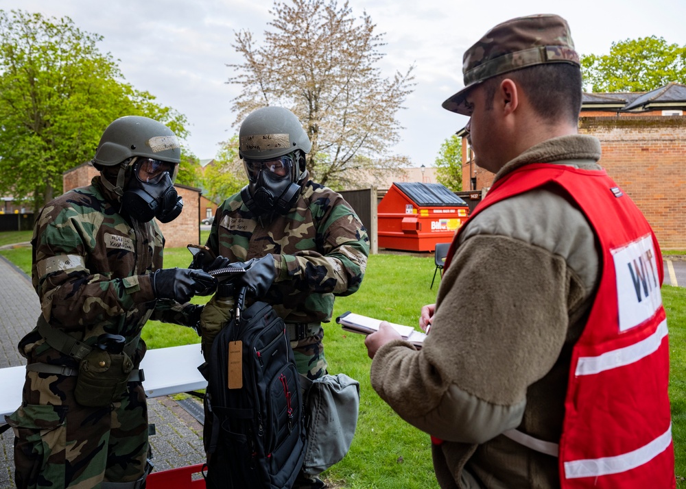 100th LRS Airmen secure base during exercise