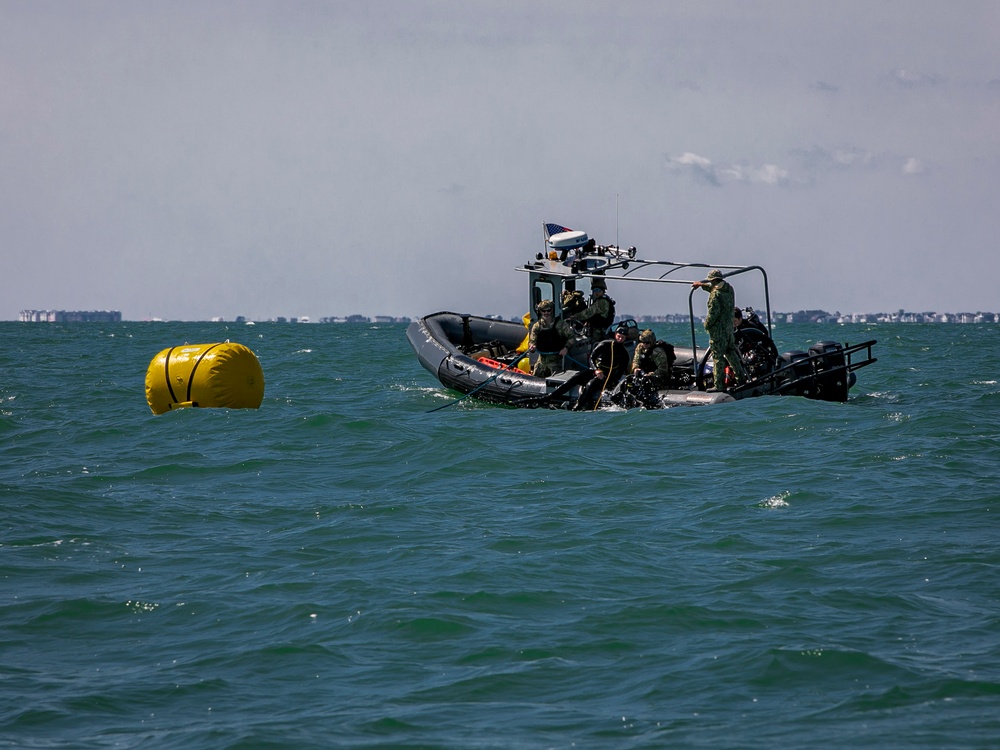 Explosive Ordnance Disposal Training and Evaluation Unit 2 (EODTEU TWO) hosts CrabEx