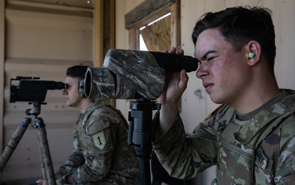 Hitting the Far Target: 1st Inf. Div. Soldiers of the 1-16 Inf. Regt. Conduct Sniper Training